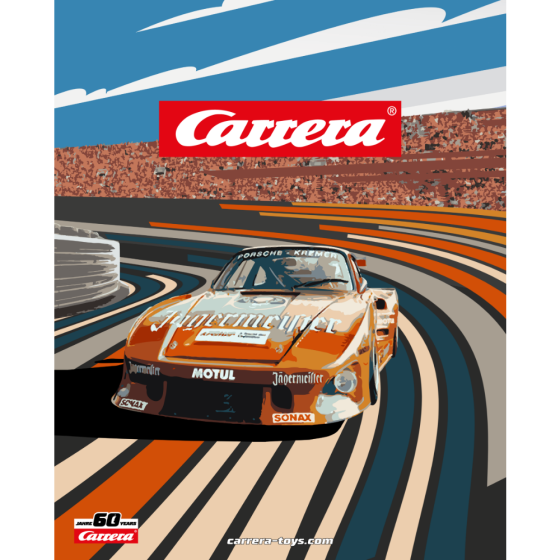 Carrera 60 years Retro metal panel No. 5 – 21140