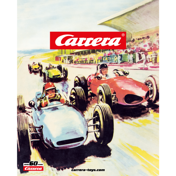 Carrera 60 jaar Retro metalen paneel Nr. 1 - 21136