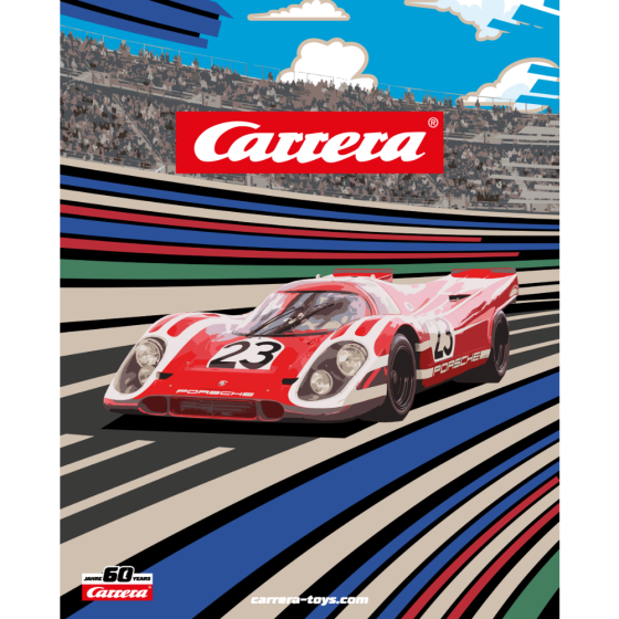 Carrera 60 jaar Retro metalen paneel Nr. 2 - 21137