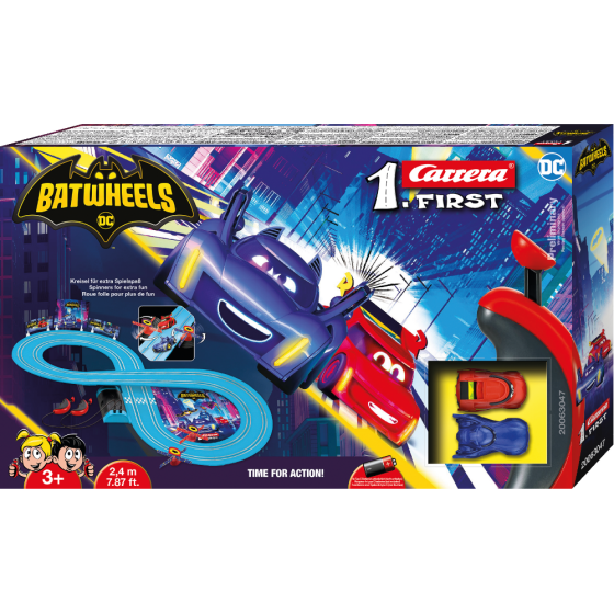 DC Batwheels Time for Action Racetrack - Carrera First - 63047
