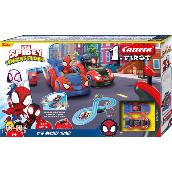 Spidey Web Spinners Racetrack - Carrera First 63049