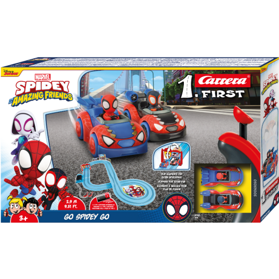 Spidey Go Webs Go Racetrack - Carrera First - 63050