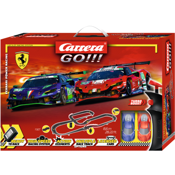 Ferrari Power Racing - Carrera Go Racebaan - 62575