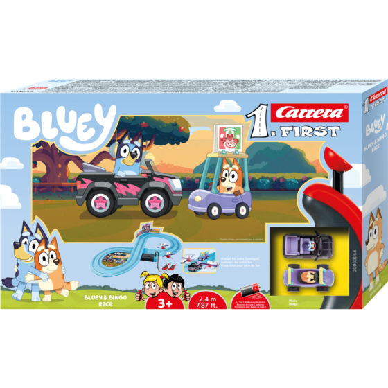 Bluey & Bingo Race Racebaan...