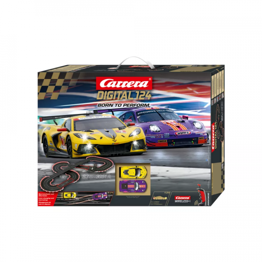 Carrera Digital 1/24 23631 Start Your Engines 1/24 Slot Racing Set -  Wireless