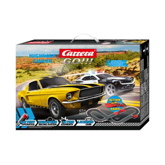 Highway Chase - Carrera Go Battery Operated - 63519